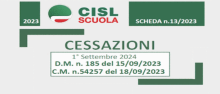 cessazione dal servizio cessazione dal servizio