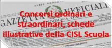 Concorsi docenti 2020 e procedure abilitanti - schede illustrative della CISL Scuola