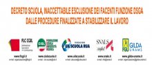 DSGA Facenti funzioni