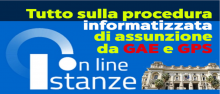 Procedura di assunzione da GAE e da GPS