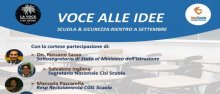 21 MAGGIO, "SCUOLA & SICUREZZA: RIENTRO A SETTEMBRE", DIBATTITO ORGANIZZATO DA "LA VOCE DELLA SCUOLA"